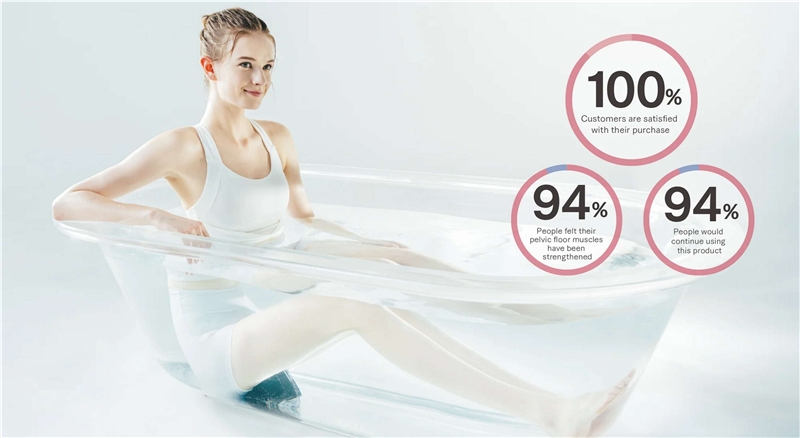 Mytrex Aqua Qutto Entrenador de Suelo Pélvico con EMS