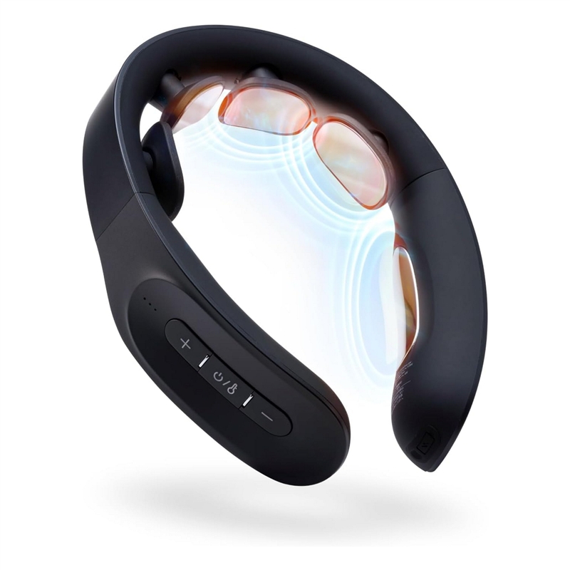 Mytrex Dr.Heat Neck Masajeador de cuello negro con EMS y calor Re-Loved