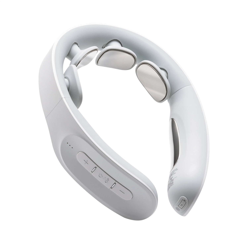 Mytrex Dr.Heat Neck Masajeador de cuello blanco con EMS y calor