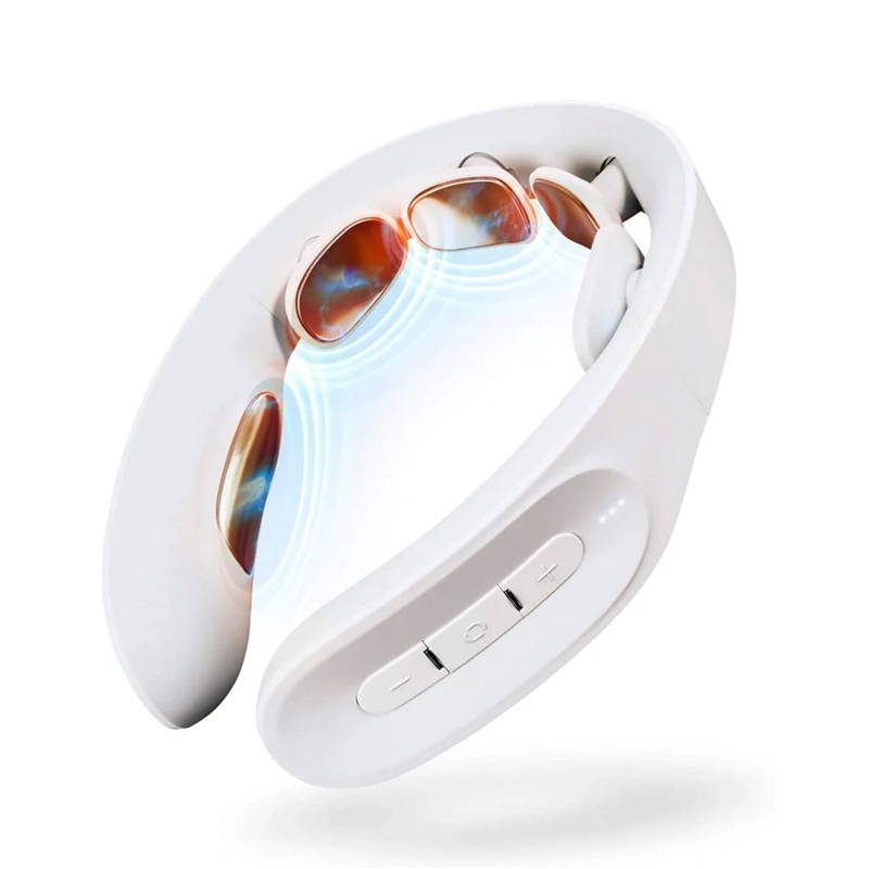 Mytrex Dr.Heat Neck Masajeador de cuello blanco con EMS y calor Re-Loved