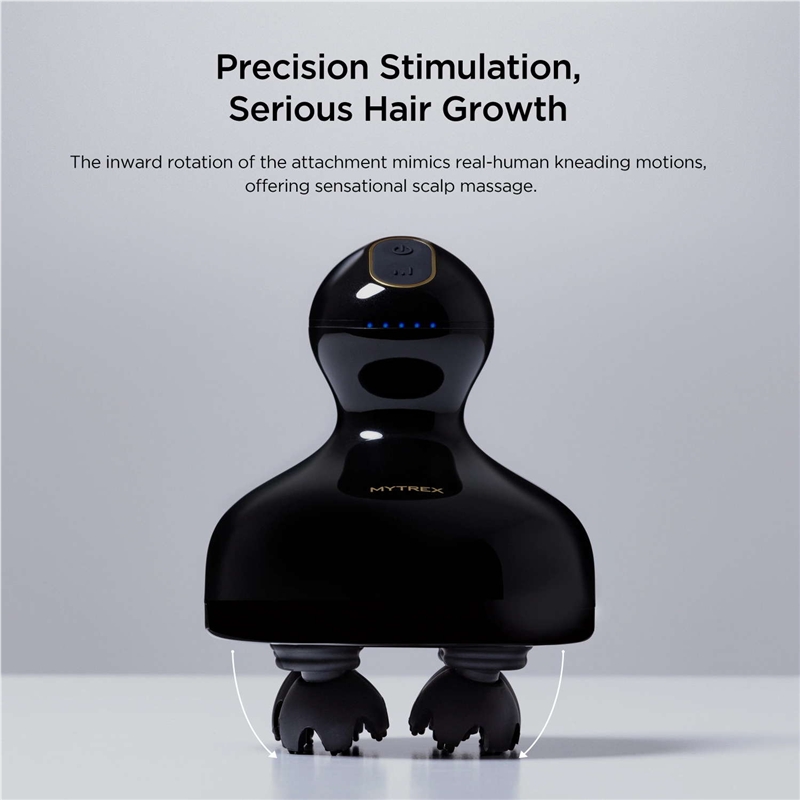 Mytrex Head Spa Pro Masajeador facial y capilar con EMS que estimula el crecimiento del cabello