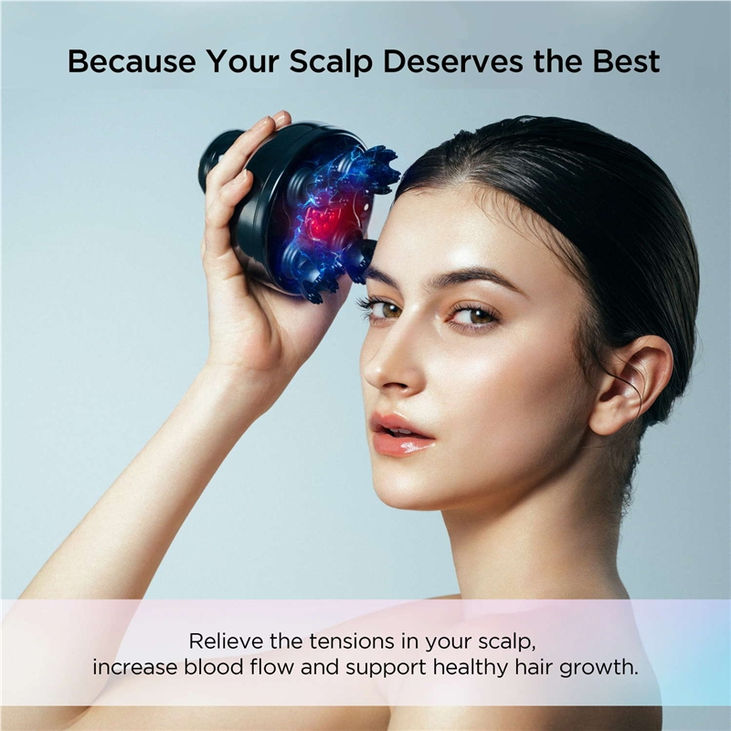 Mytrex Head Spa Pro Masajeador facial y capilar con EMS que estimula el crecimiento del cabello