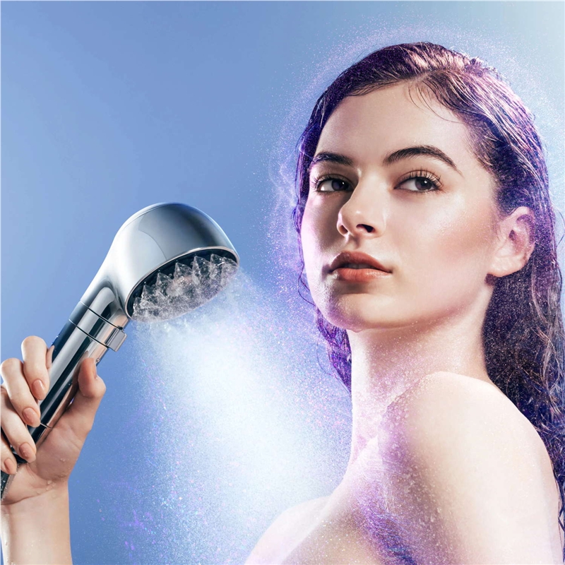 Mytrex HiHo Fine Bubble +e Cabezal de ducha SPA con burbujas y microcorriente