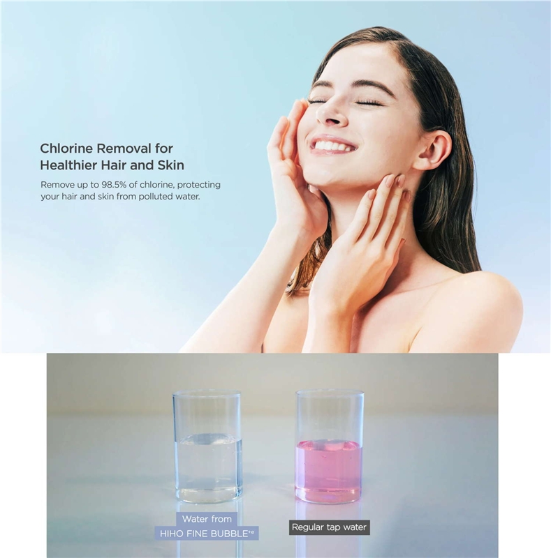 Mytrex HiHo Fine Bubble +e Cabezal de ducha SPA con burbujas y microcorriente