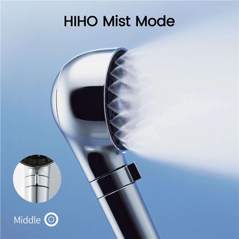 Mytrex HiHo Fine Bubble +e Cabezal de ducha SPA con burbujas y microcorriente