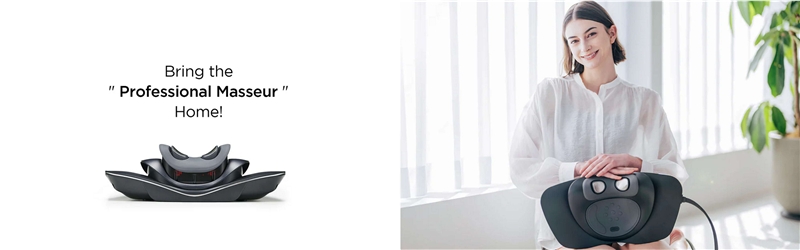 Mytrex Medi Neck Masajeador con tracción de cuello, EMS y calor