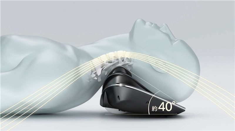 Mytrex Medi Neck Masajeador con tracción de cuello, EMS y calor