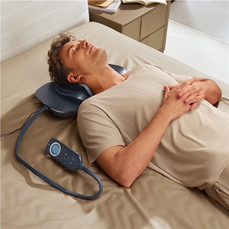 Mytrex Medi Neck Masajeador con tracción de cuello, EMS y calor
