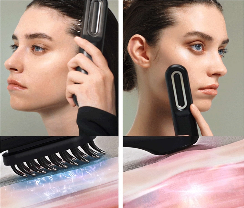 Mytrex Prove EMS Dispositivo de Belleza 3-en-1 Reafirmante y Lifting (Para Cuero Cabelludo/Cara/Cuerpo)