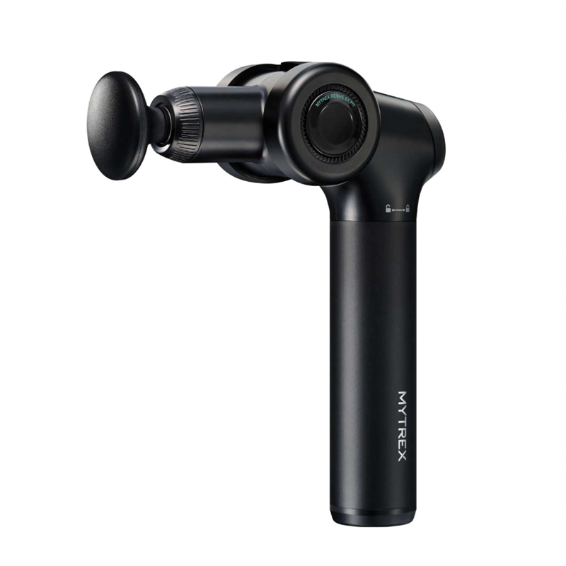 Mytrex Rebive EX FIT Pistola de masaje corporal ajustable negra