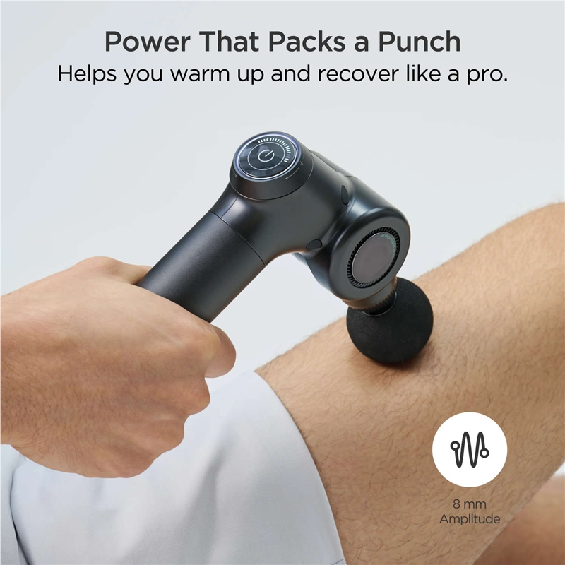 Mytrex Rebive EX FIT Pistola de masaje corporal ajustable negra