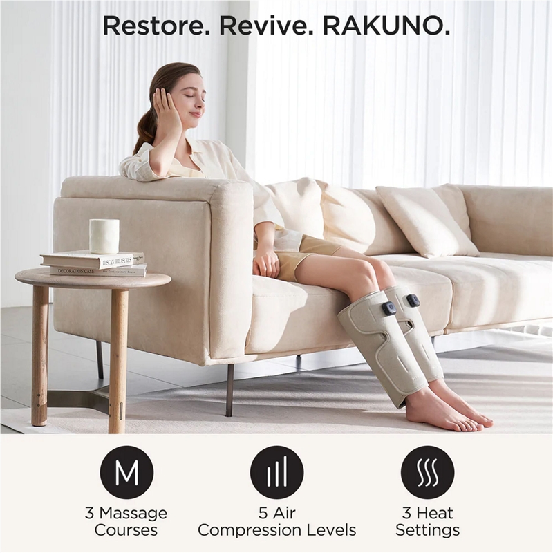 Mytrex Rakuno Fit Masajeador Revitalizante para piernas cansadas color Marron